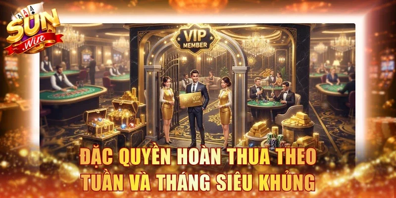 Đặc quyền hoàn thua theo tuần và tháng siêu khủng