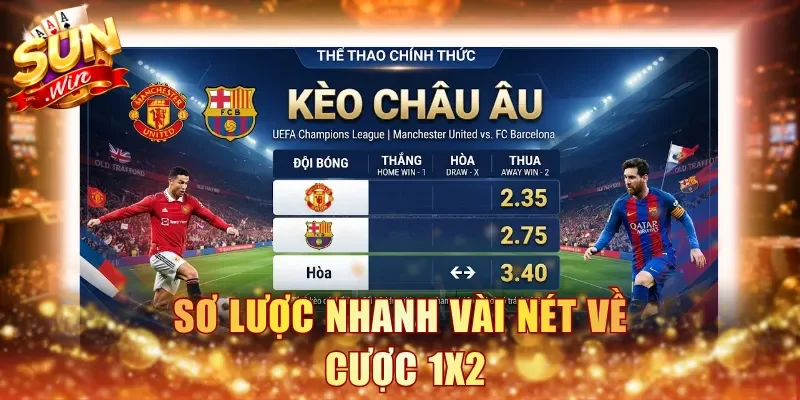 Sơ lược nhanh vài nét về cược 1x2
